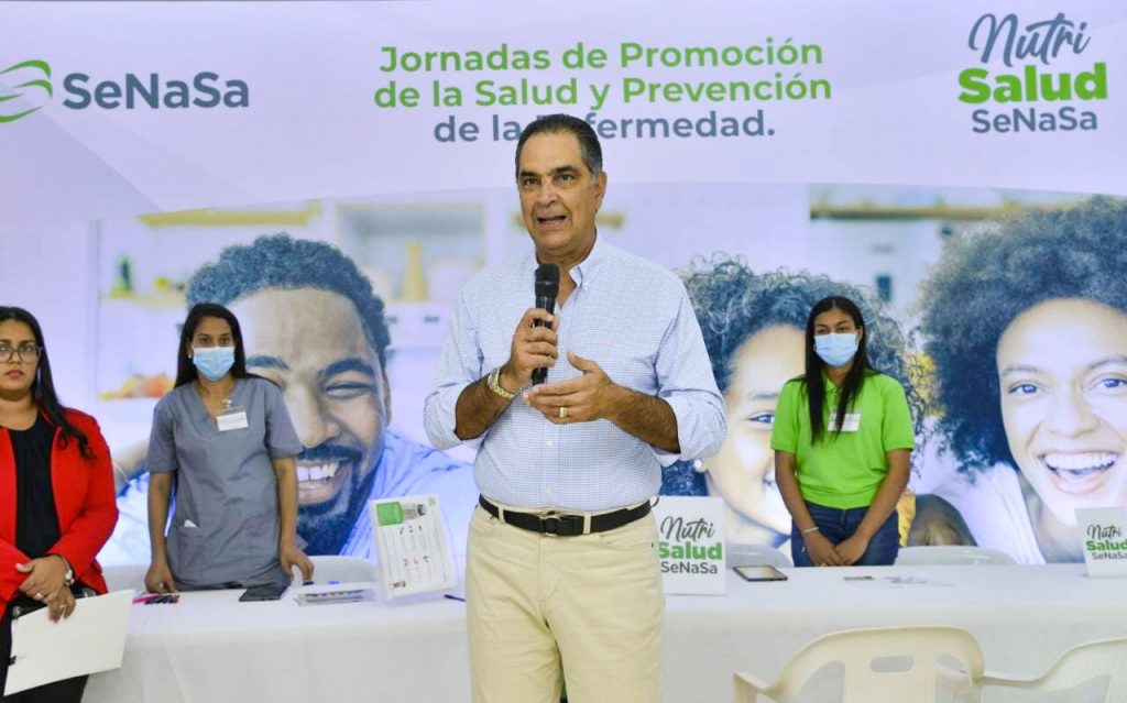 Dr. Santiago Hazim durante su discurso