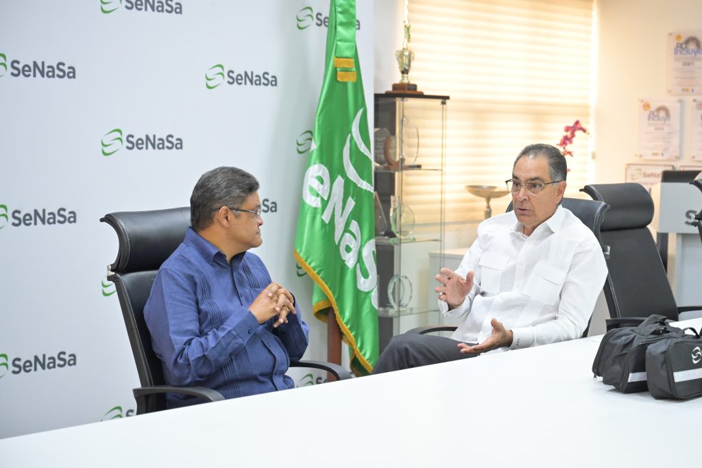 General Juan Manuel Méndez y el Doctor Santiago Hazim