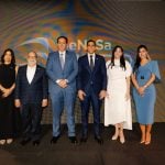 Yokasta Santana, Jefrey Lizardo, Dr. Víctor Atallah, Dr. Edward Guzmán y Julissa Senior